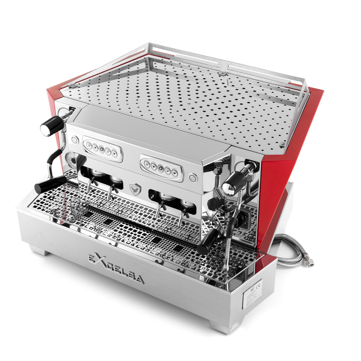 Macchina da caffè Excelsa Rossa Flytek - vista lato sinistro