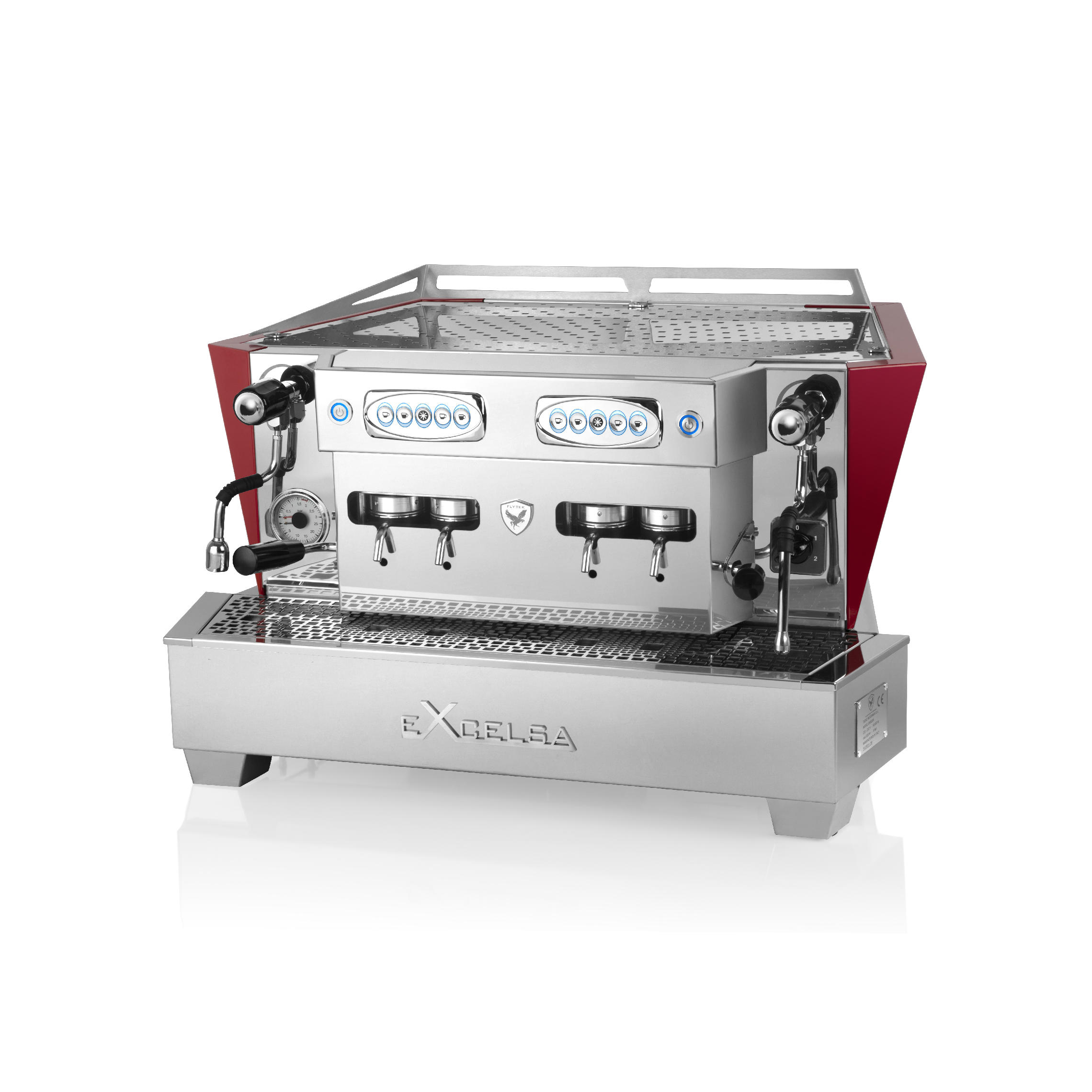 Kaffeemachine Excelsa Flytek - rot