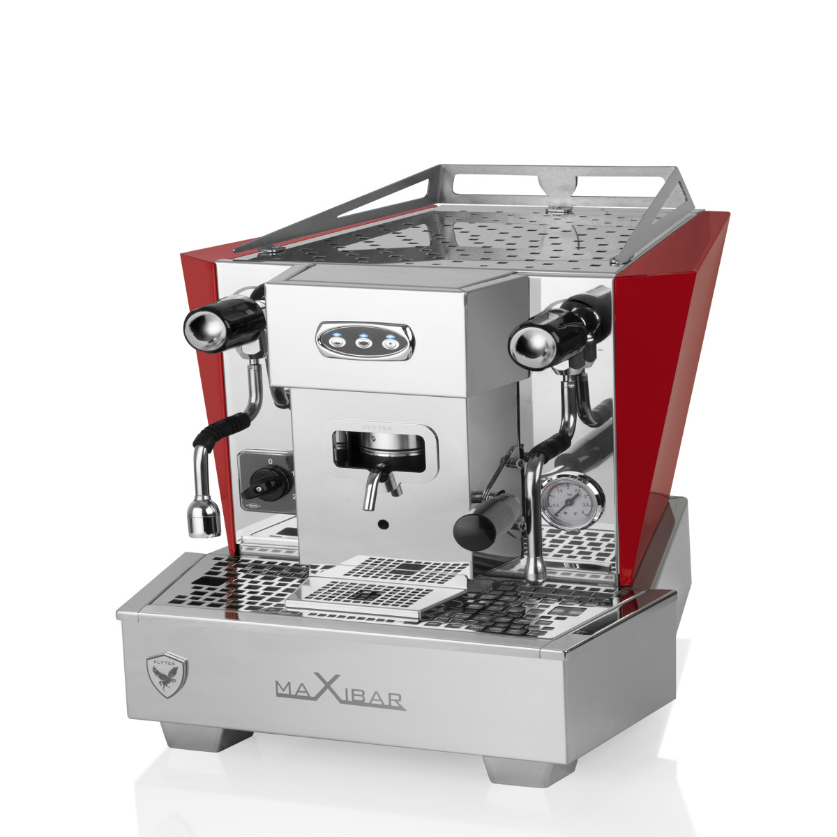 Kaffemachine Maxibar Flytek - Vorderseite - rot